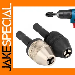 Keyless Drill Chuck Adapter 1/4 Inch Shank