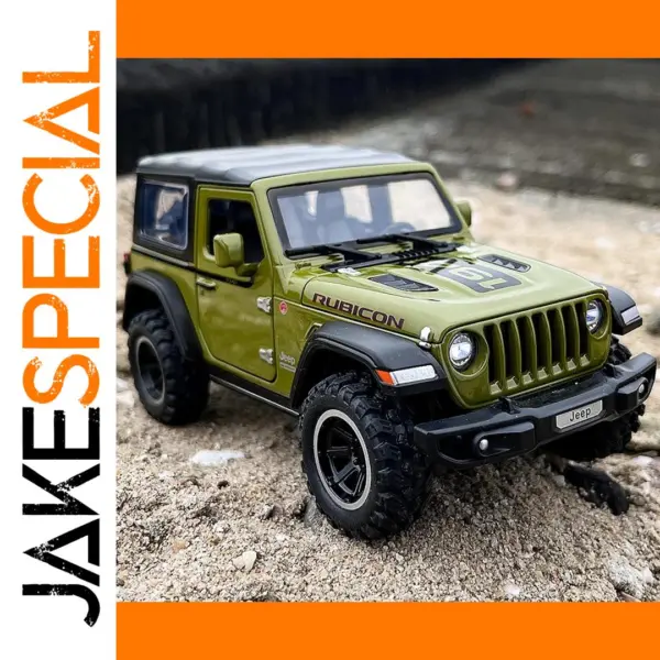 1:32 Scale Alloy Jeep Wrangler Rubicon Toy