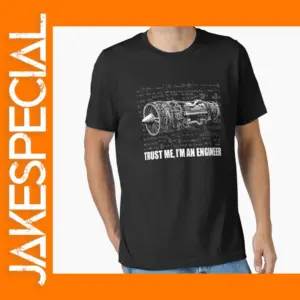 Engineer Themed Cotton T-Shirt for Men