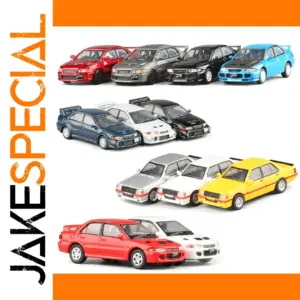 1/64 Metal Model Mitsubishi Lancer EVO Car