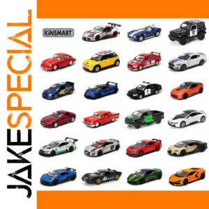 KiNSMART 1:36 Diecast Alloy Toy Car Set