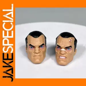 1:12 Scale Punisher Head Sculpture for Dioramas