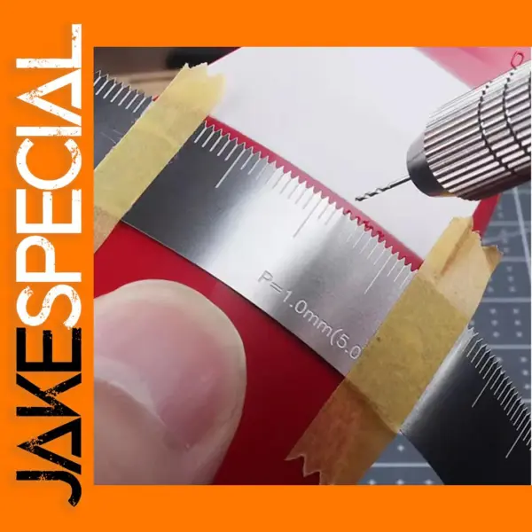 Precision Etched Ruler for Crafting Projects