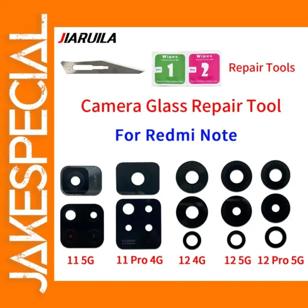 Camera Lens for Xiaomi Redmi Note Series