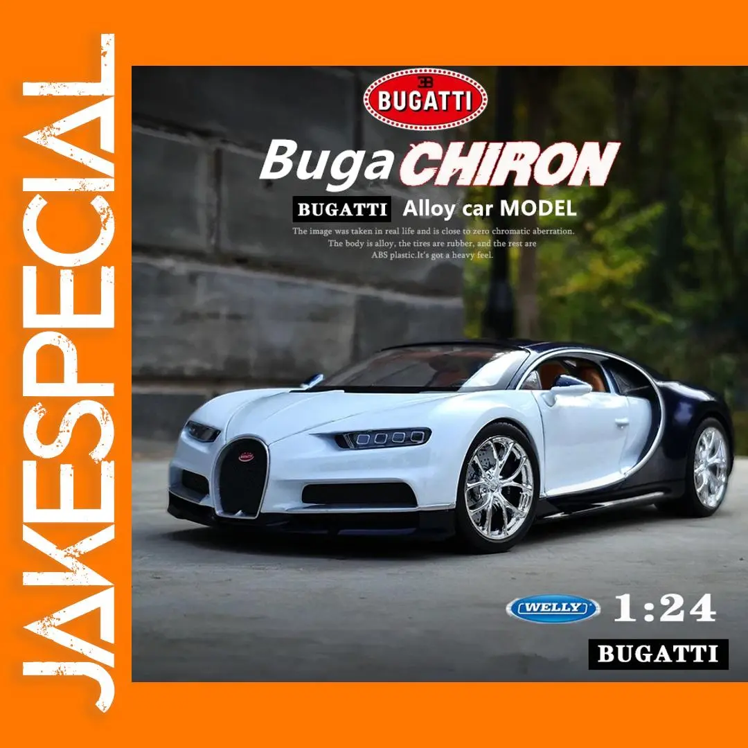 1:24 Bugatti Veyron Chiron Diecast Model Car 1 1:24 Bugatti Veyron Chiron Diecast Model Car
