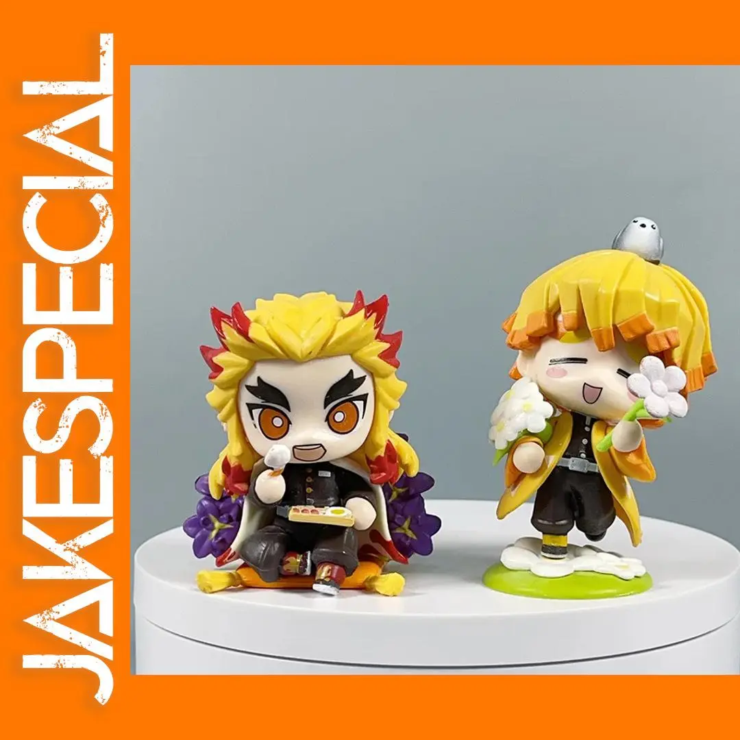 Demon Slayer Anime Model Figures Set of 4 1 Demon Slayer Anime Model Figures Set of 4