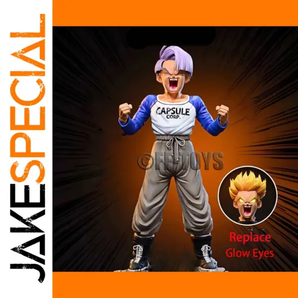 Dragon Ball Z Trunks Figure PVC Model 24cm