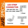 5-Pack LED Strip Connectors for 3528-5050 Strips
