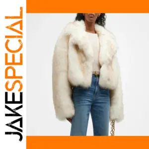 Luxury Gradient Faux Fur Jacket for Women