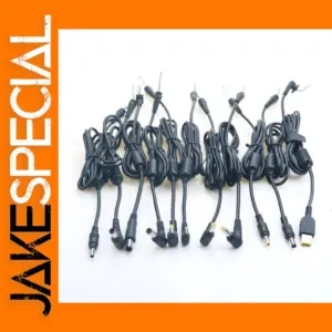 Universal DC Power Cable for Laptops and Devices