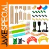 Wooden Train Track Accessories for Railway Fun
