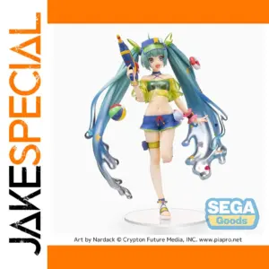 Miku Summer Ver. Action Figure, 22CM Model