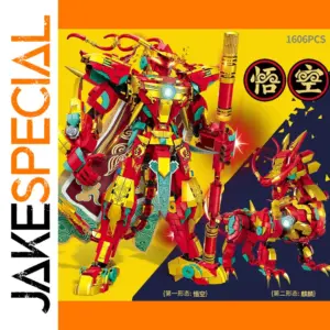 Monkey King Sun Wukong Mecha Building Blocks