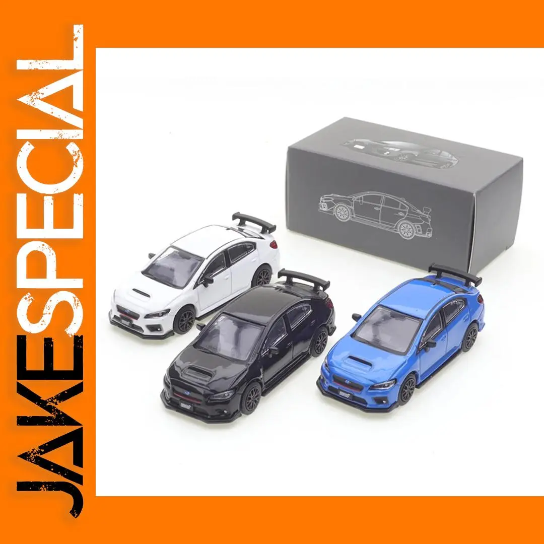 Subaru WRX STI Blue 1:64 Diecast Model 1 Subaru WRX STI Blue 1:64 Diecast Model