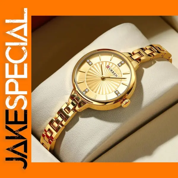Elegant CURREN Quartz Women's Bracelet Watch