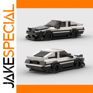 MOC Racing Car AE86 GT-Apex Building Blocks