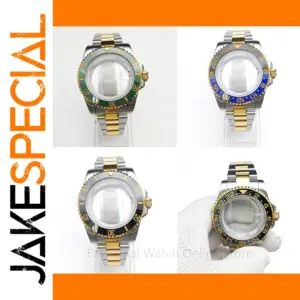 40mm Gold Watch Case for NH35/8215 Movement