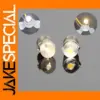 10 Warm White E5 LED Bulbs with Stands