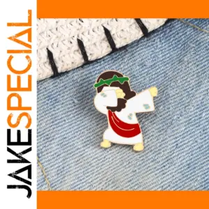 Jesus Messiah Enamel Lapel Pin Badge Christian Faith Accessory