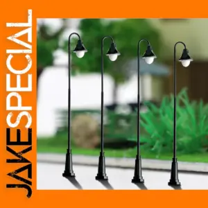 3PCS Miniature Garden Lamp Set for Dioramas