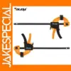 TOLESA 6 inches One-Handed Bar Clamp Set, 2PCS