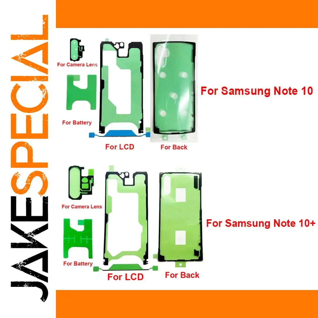 Samsung Galaxy Note 10/Plus Fullset Adhesive Kit 1 Samsung Galaxy Note 10/Plus Fullset Adhesive Kit