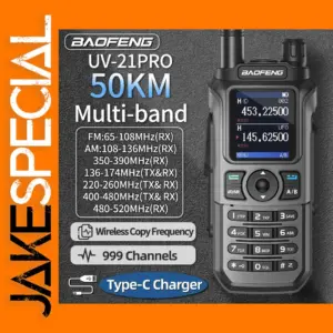 Baofeng UV-21 Pro Walkie Talkie Waterproof 16KM