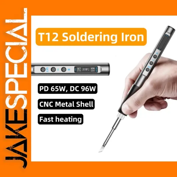 Portable T12 Electric Soldering Iron 65W