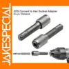 SDS Plus to 1/4 Hex Shank Adapter Converter