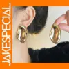 Geometric Leaf Stud Earrings for Women