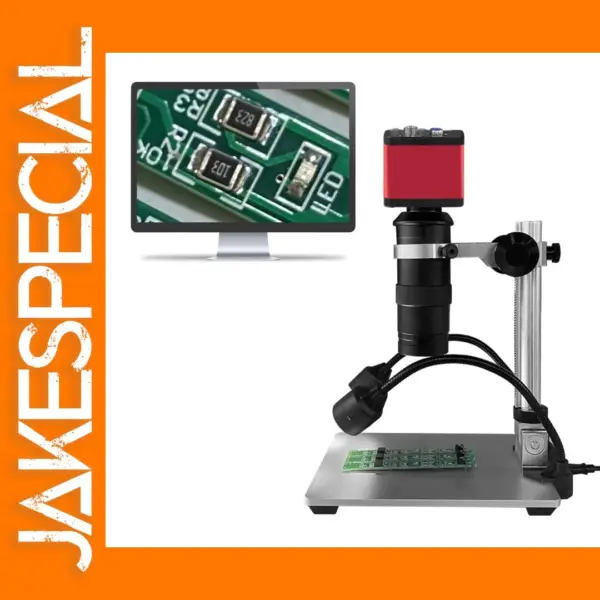 130X Adjustable C-Mount Microscope Lens