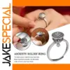 Vintage Adjustable Anxiety Relief Ring for Women