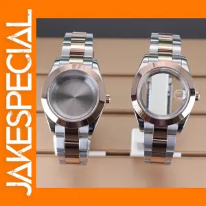 Rose Gold & Silver Watch Cases for NH Movements