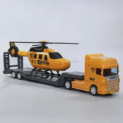 1:50 Diecast Plastic Flatbed Trailer Model 15 1:50 Diecast Plastic Flatbed Trailer Model - Image 15