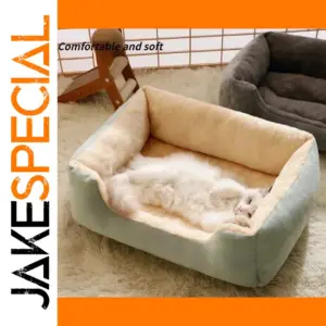Plush Cat Bed for Comfortable Relaxation