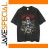 Gothic Printed Oversized T-Shirt for Men