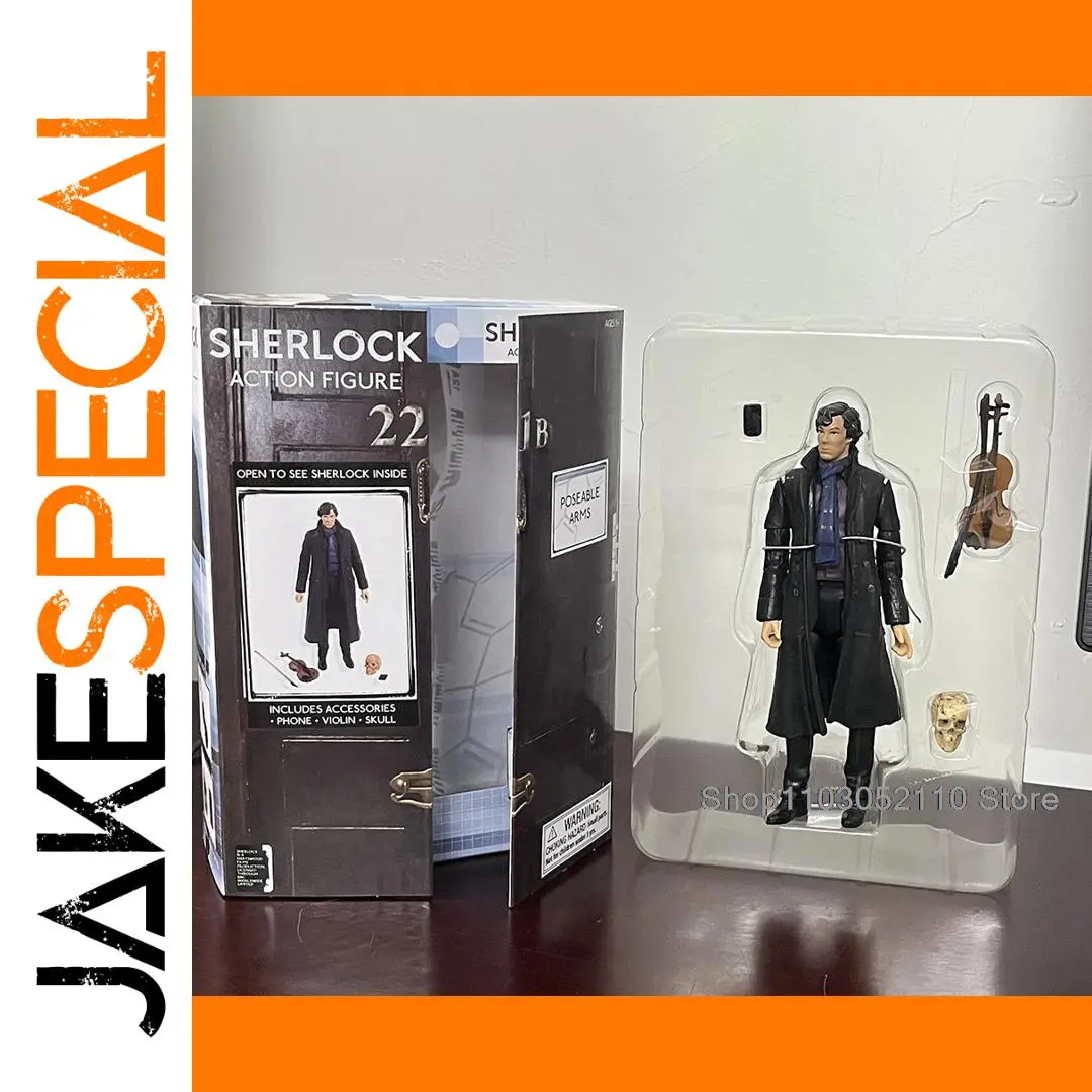Holmes 221B Sherlock Action Figure Toy Collection 1 Holmes 221B Sherlock Action Figure Toy Collection