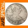 1782 Spanish Reales Copy Antique Silver Coin