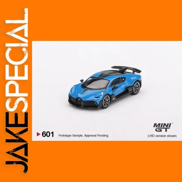 1/64 Scale Diecast Bugatti Divo Model Car