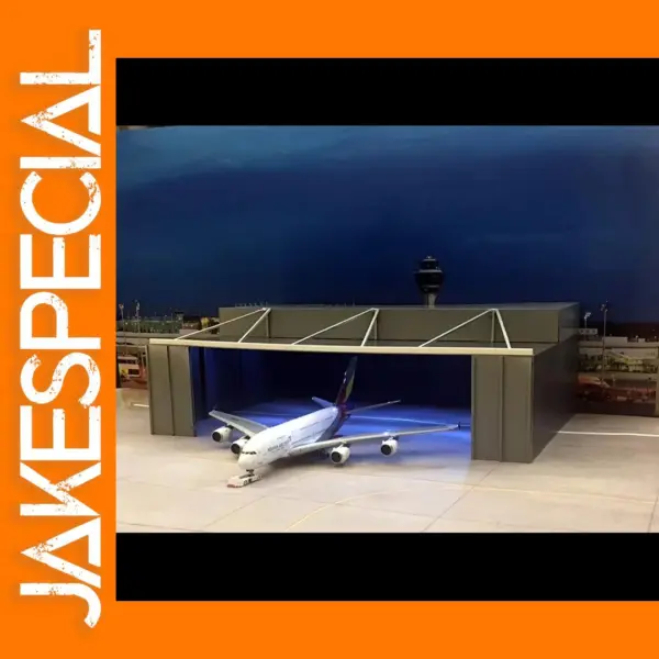 1/400 Scale Airplane Hangar Model Kit