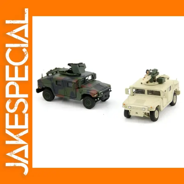 1:72 Scale US Army Hummer M1114 Model Vehicle