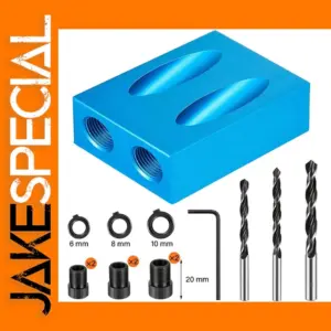 Oblique Pocket Hole Locator Jig Kit 15°