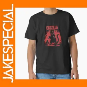 Vintage Sunset Cat Lover T-Shirt for Men