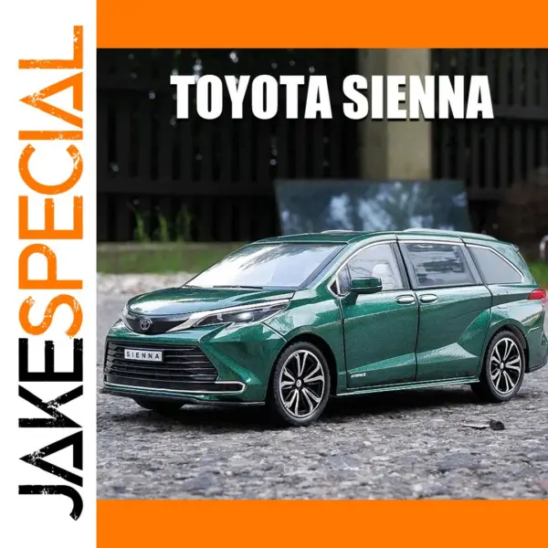1:24 Diecast Toyota Sienna Alloy Car Model