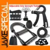Adjustable Hand Grip Strength Trainer Kit for Injury Rehab