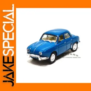 Dauphine Diecast Alloy Car Model 1:87 Scale