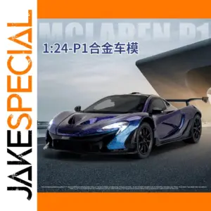 1:24 Scale Metal Diecast P1 Supercar Model