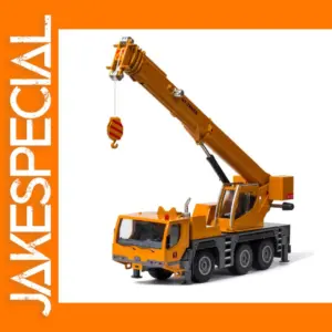 1/50 Scale Heavy Truck Mounted Crane Model