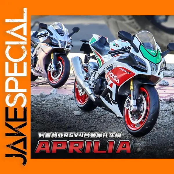 1:12 Aprilia RSV4 RR1000 Diecast Motorcycle Model