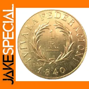 1840 Buenos Aires 1 Decimo Real Copper Coin